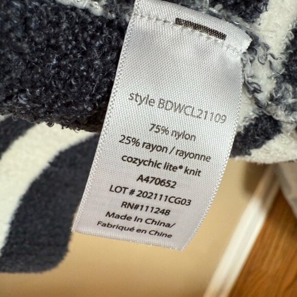 Barefoot Dreams Cardigan Sweater Sea Salt Indigo Cozychic Lite Women’s Size 1X - Picture 11 of 12